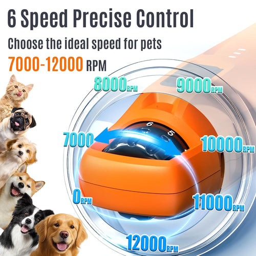 Powerful LED Dog Nail Grinder