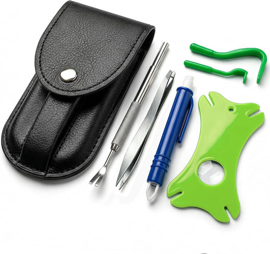 6-in-1 tick remover kit for dogs and cats