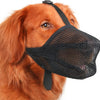Soft Mesh Dog Muzzle for Gentle Training