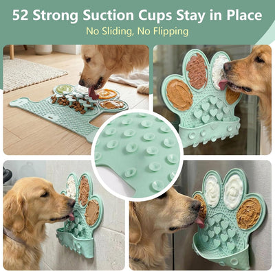 Puppy Lick Mat For Calmer Mess-Free Feeding