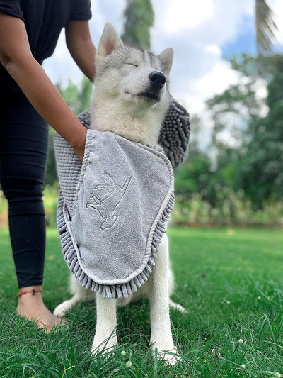 Extra Large Microfiber Dog Quick Dry Towel