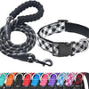 Reflective Neoprene Dog Collar Set