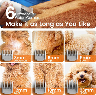 Dog Grooming Vacuum Clipper Nail Grinder Kit