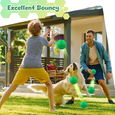 Indestructible Squeaky Dog Ball
