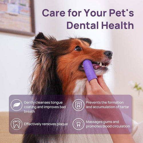 Dog Finger Toothbrush for Teeth Cleaning