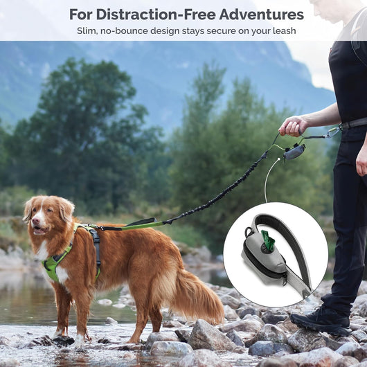 Durable Dog Poop Bag Holder Leash Dispenser
