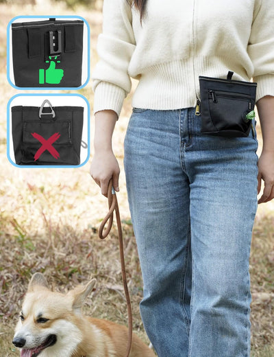 Treat Bag Spill-Proof Training Rewards For Dogs