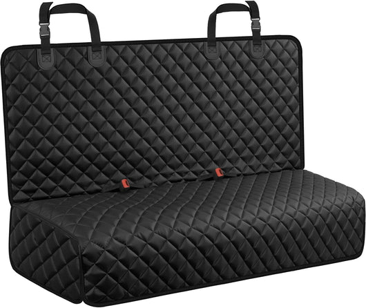 Waterproof non slip dog car seat cover for back seat protection in cars and SUVs