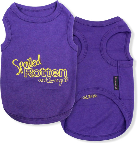 Big Dog I Purple Cotton Shirt Summer Outfit