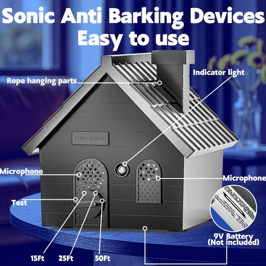 Ultrasonic Bark Box 50FT