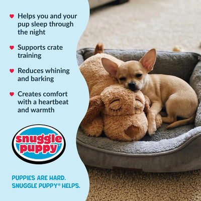 Puppy Heartbeat Comfort Toy For Calm Sleep