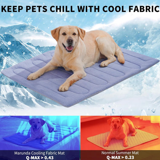 Thick Cooling Dog Mat For Large Breeds