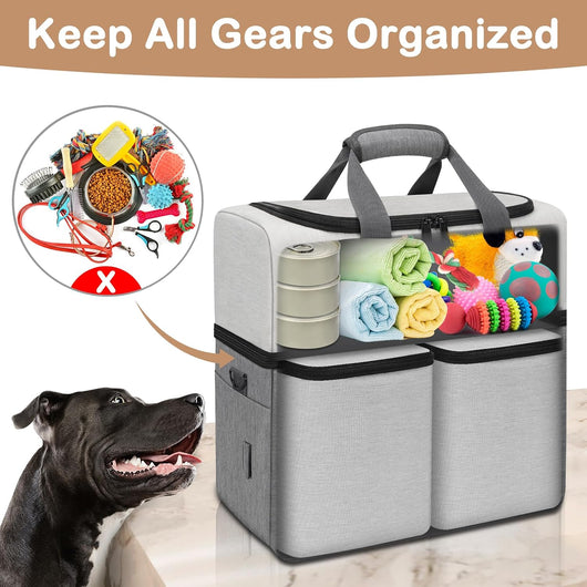 Large Dog Travel Bag Organizer For Adventures