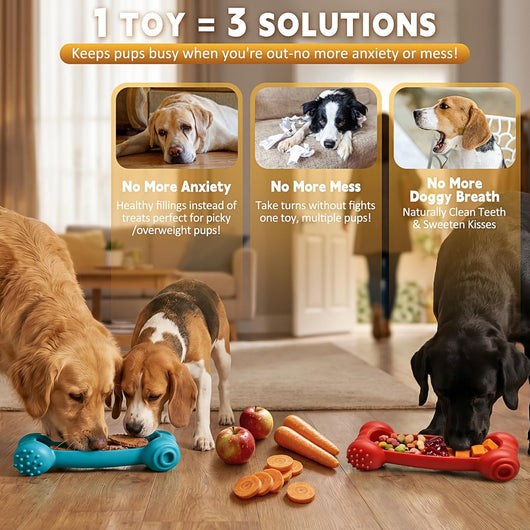 KXK Indestructible Dog Chew Bones Set