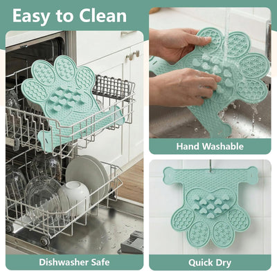 Puppy Lick Mat For Calmer Mess-Free Feeding