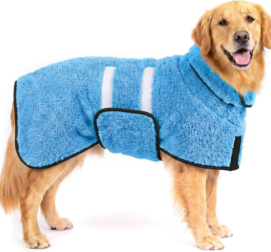 Quick Dry Dog Bathrobe Towel