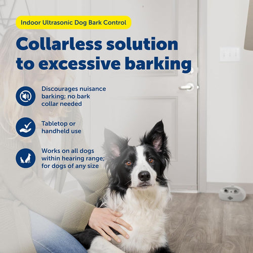 Indoor Ultrasonic Dog Bark Control Device I No Collar Needed