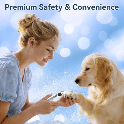 LED Dog Nail Clipper Grinder