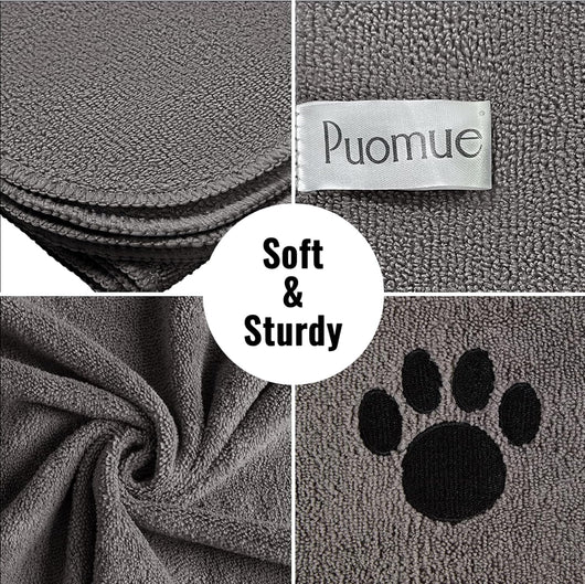 Super Absorbent Microfiber Dog Drying Bath Towel