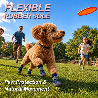 Non-Slip Dog Shoes for Hot Pavement