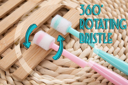 360° Silicone Toothbrush For Small Dogs