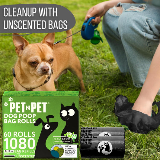 Puppy Poop Bags For Easy Everyday Walk Cleanup