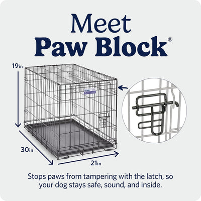 Puppy Crate With Divider For Growing Dogs