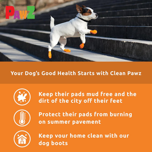 Rubber Dog Boots | Waterproof Anti-Slip All Weather Paw Shoes