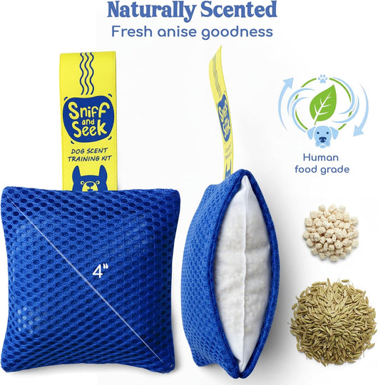 Nose Work Scent Training Kit For Focused Dogs
