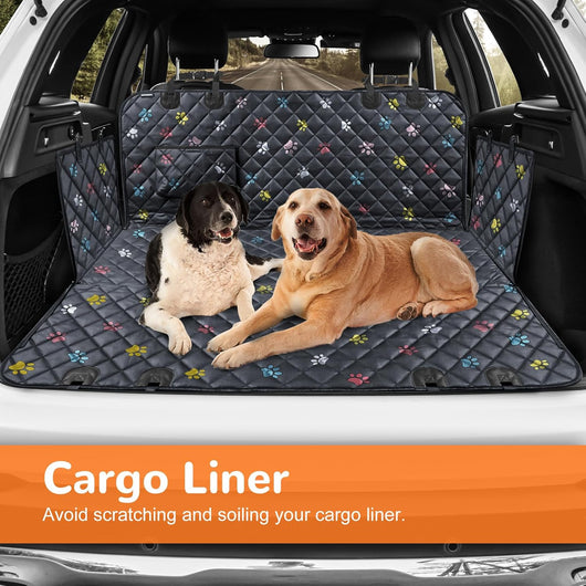 Waterproof Dog Car Seat Cover With Side Flap Protection