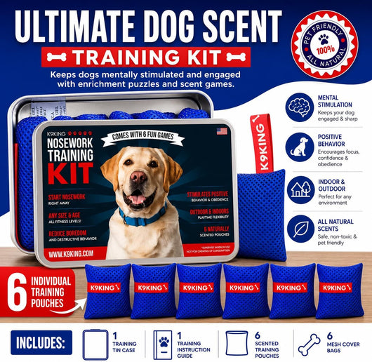 Nose Work Scent Training Kit For Calmer Dogs