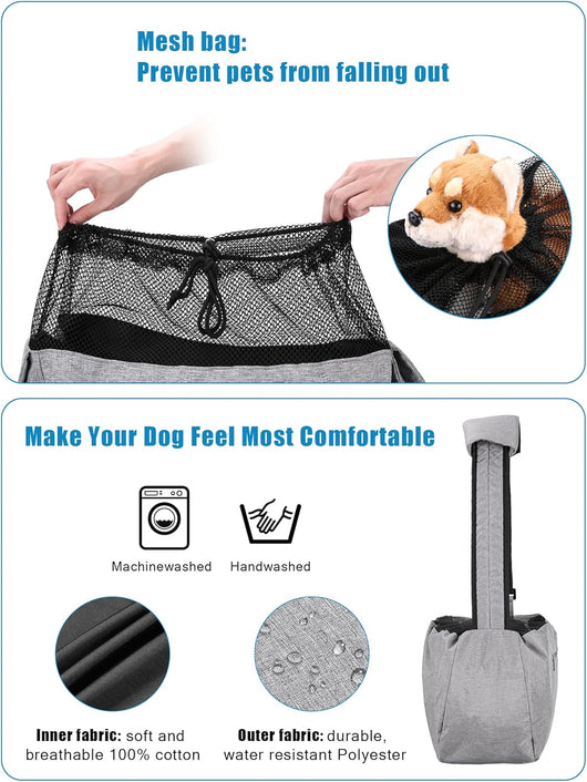 Extra-Large Hands-Free Dog Sling Carrier