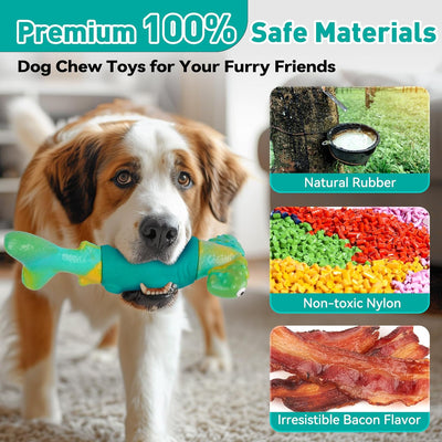 Hammerhead Squeaky Chew Toy