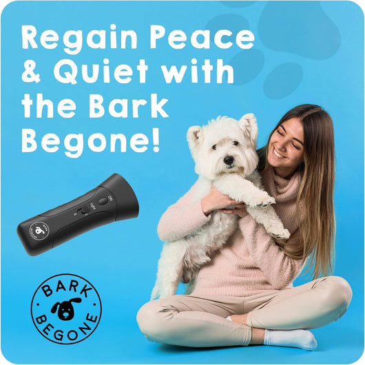 Ultrasonic Dog Bark Deterrent & Behavior Trainer I Classic