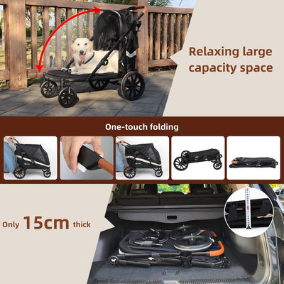 Large Dog Stroller For Comfortable Outdoor Adventures