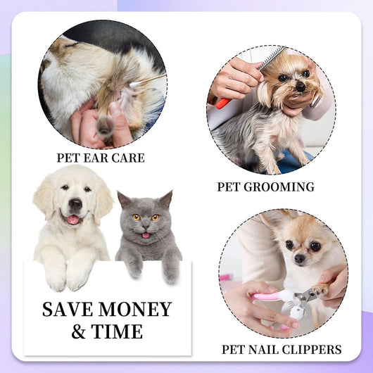 Small Dog Grooming Hammock Nail Clipping Kit