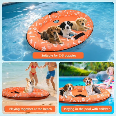 Inflatable Dog Pool Float for Summer Adventures