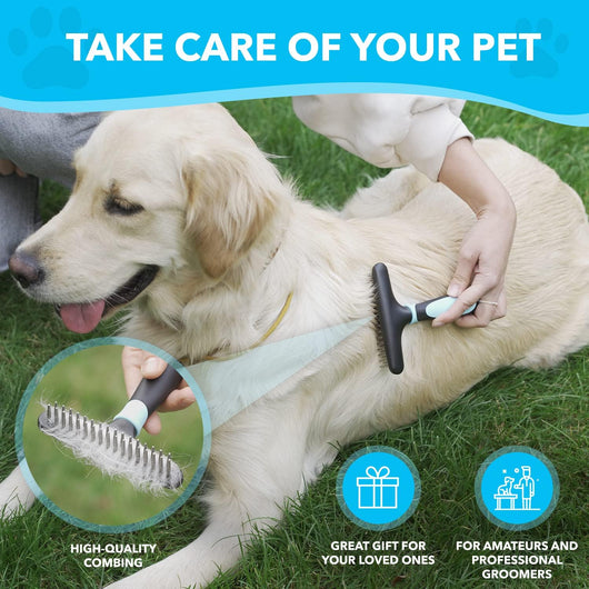 Deshedding Undercoat Rake for Dogs