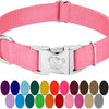 Premium Nylon Dog Collar with Metal Buckle