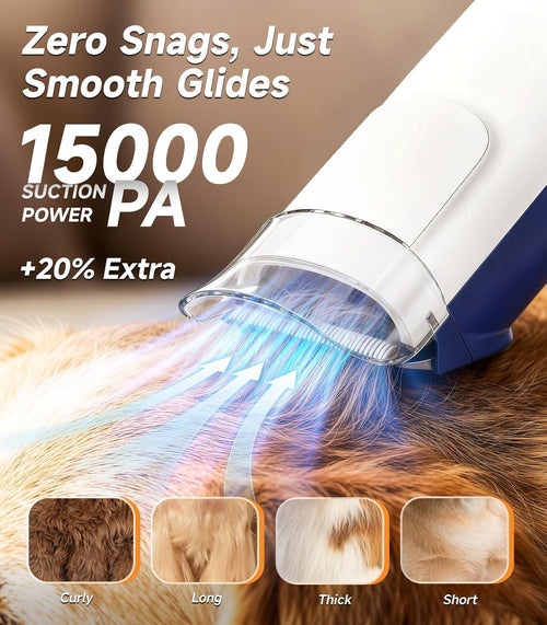 buenkee Dog Grooming Vacuum Clipper Kit