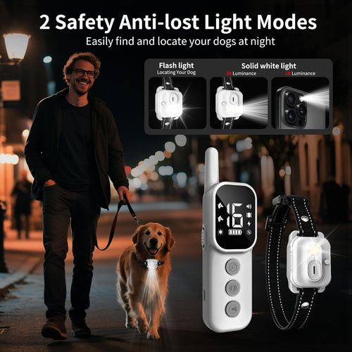 Dog Training Collar with Remote I 3300FT Waterproof