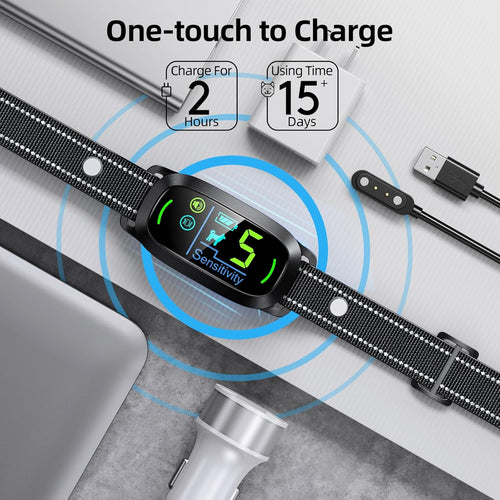Rechargeable Smart Dog Bark Collar