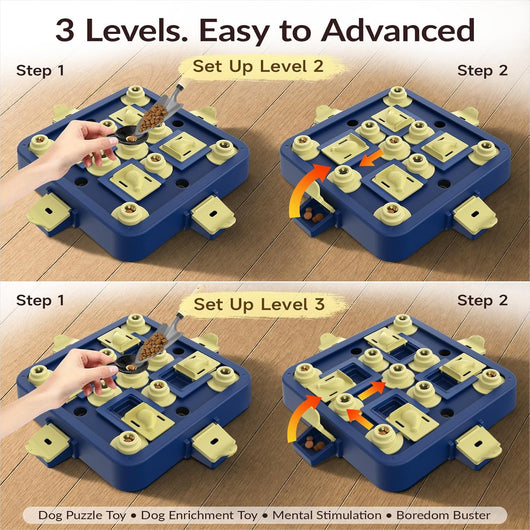 Dog Puzzle Toy For Smarter Calmer Dogs