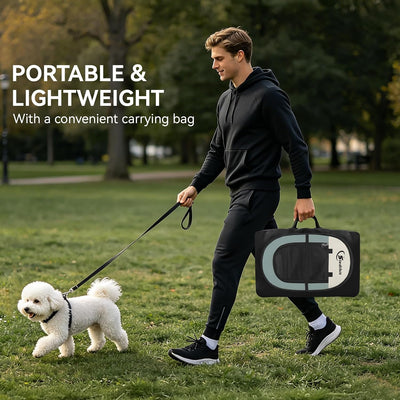Portable Puppy Playpen For Indoor Outdoor Use