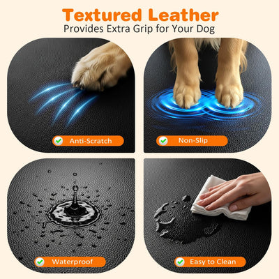 Hard Bottom Dog Car Seat Cover With Mesh Window