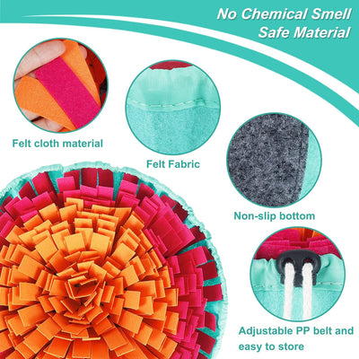 Snuffle Mat Adjustable Foraging Fun For Dogs