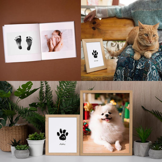 Nabance Inkless Paw Print Kit For Pets