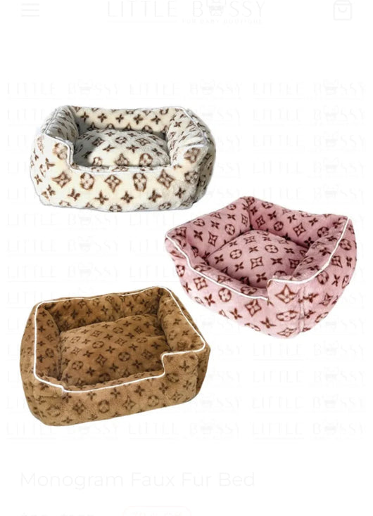 LV Cozy Dog Dope Bed