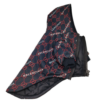 BB Luxurious Dotwork Doggy Warped Jacket