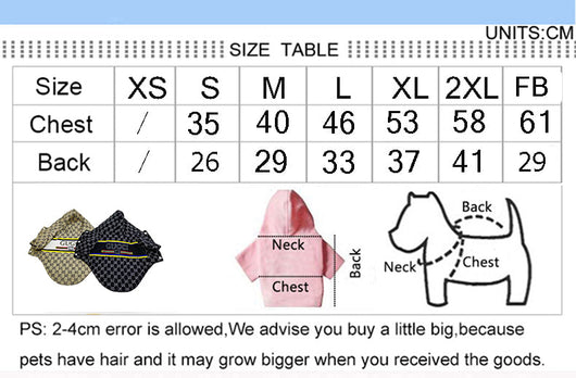 GG Hype Doggo Hooded Layered Jacket